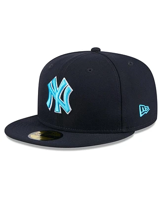 New Era Men's Navy New York Yankees 2024 Father's Day 59FIFTY Fitted Hat