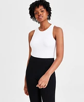 Bar Iii Women's Sleeveless Jersey Bodysuit, Created for Macy's