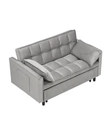 Simplie Fun Versatile Sofa Bed with Roll-Away Comfort for Lounges and Small Spaces