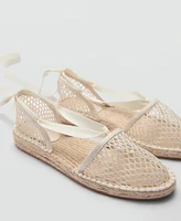 Mango Women's Openwork Espadrilles