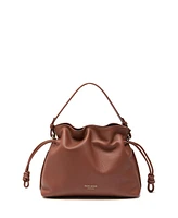 Esin Akan Midi Emma Leather Top Handle Crossbody Bag