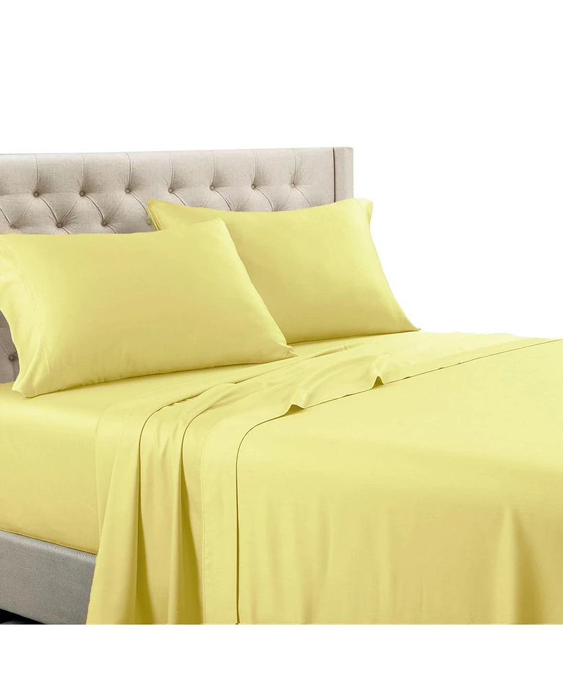 Egyptian Linens Easy Care Sheet Set - Solid 650 Thread Count