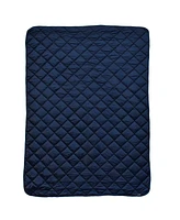 ECR4Kids Lightspeed Outdoors Rugged Puffy Outdoor Blanket, Deep Space/Gray