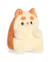 Aurora Small Cheddar Mewmews Playful Plush Toy Orange 7"