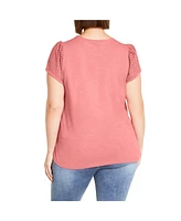 City Chic Women's Linny Top