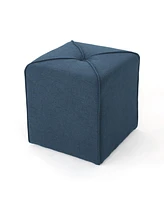Versatile Cube Ottoman for Comfort and Style
