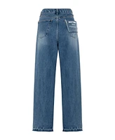 Nocturne Women's Jeans with Asymmetric Closure