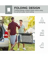 Double Lawn Chair Set Comfort Anytime, Anywhere