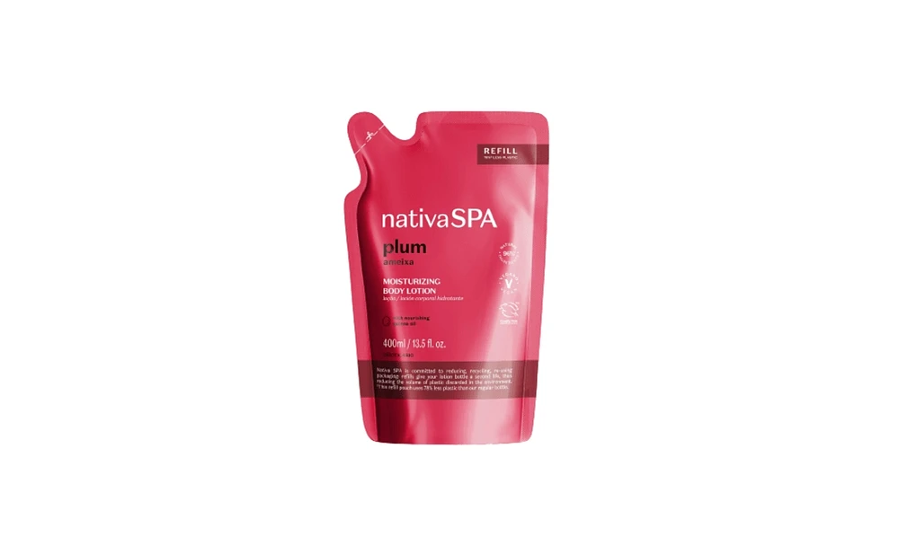 Nativa Spa Plum Moisturizing Body Lotion Refill