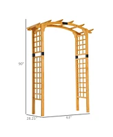 Streamdale Furniture Elegant Garden Arbor A Statement of Beauty and Functionality