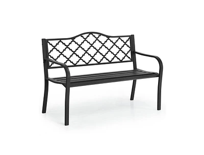 Slickblue 50 Inch Patio Garden Bench Loveseats