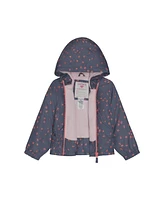 Carter's Girls Fleece-Lined Midweight Floral Jacket