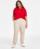 Tommy Hilfiger Plus Size Polo Sweater Hampton Chino Pants