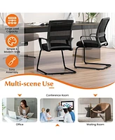 Slickblue Office Guest Chair with Lumbar Support for Waiting Room-1 Piece