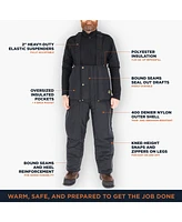 RefrigiWear Big & Tall Iron-Tuff Insulated Low Bib Overalls -50F Cold Protection