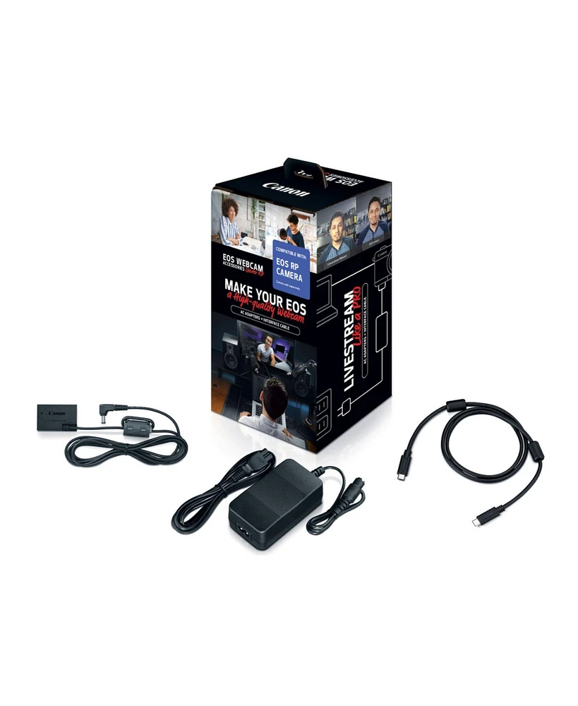 Canon Eos Webcam Accessories Starter Kit for Eos Rp