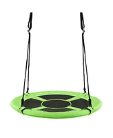 Slickblue Boys 2-in-1 40 Inch Hanging Chair Detachable Swing Tent