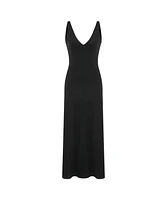 Nocturne Women's V-Neck Midi Dress