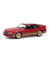 Greenlight Collectibles 1/64 1988 Ford Mustang Sln w/ Gold Decals & Rims Red Greenlight Le /1536