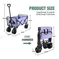 Streamdale Furniture Ultimate Off-Road Folding Wagon Rugged, Foldable, Versatile