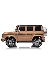 Streamdale Furniture Licensed Mercedes-Benz G500 Ride-On Car for Kids with Multi-Speed Control and Safety Features