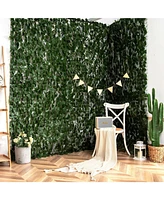 Slickblue 4 Pieces 118 x 39 Inch Artificial Ivy Privacy Fence Screen for Fence Decor