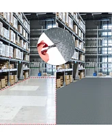 Yescom Garage Floor Mat Roll Diamond Car Parking Protect Cover Trailer Pvc 19.5x6.5 Ft