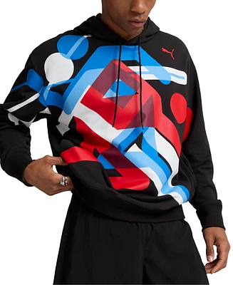 Puma Men's Graphic Logo Hoodie 