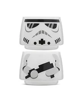 JoyJolt Star Wars Stackable Character Collection Storm Trooper Stackable Glasses - 8 oz