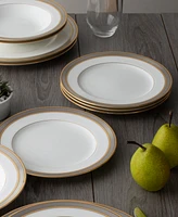 Noritake Brilliance Set of 4 Salad Plates, 8-1/4"