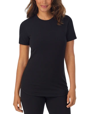 Cuddl Duds Women's Cottonwear Short-Sleeve T-Shirt