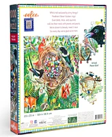 Eeboo Piece Love Wildlife Treasure Puzzle