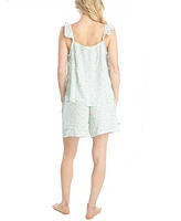 Ocean Pacific Women's Vibes Cami Short rayon set