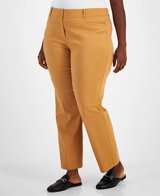 Jm Collection Plus and Petite Plus Size Curvy Pants, Created for Macy's