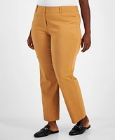 Jm Collection Plus and Petite Plus Size Curvy Pants, Created for Macy's