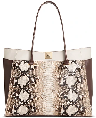 I.n.c. International Concepts Abigaill Large Snake Tote, Created for Macy's