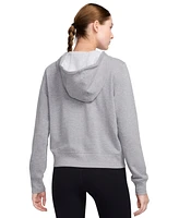 Nike Women's Dri-fit One French Terry Full-Zip Hoodie