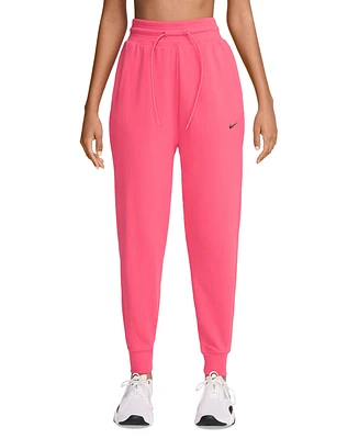 Nike Women's Dri-fit One French Terry High-Waisted 7/8 Joggers