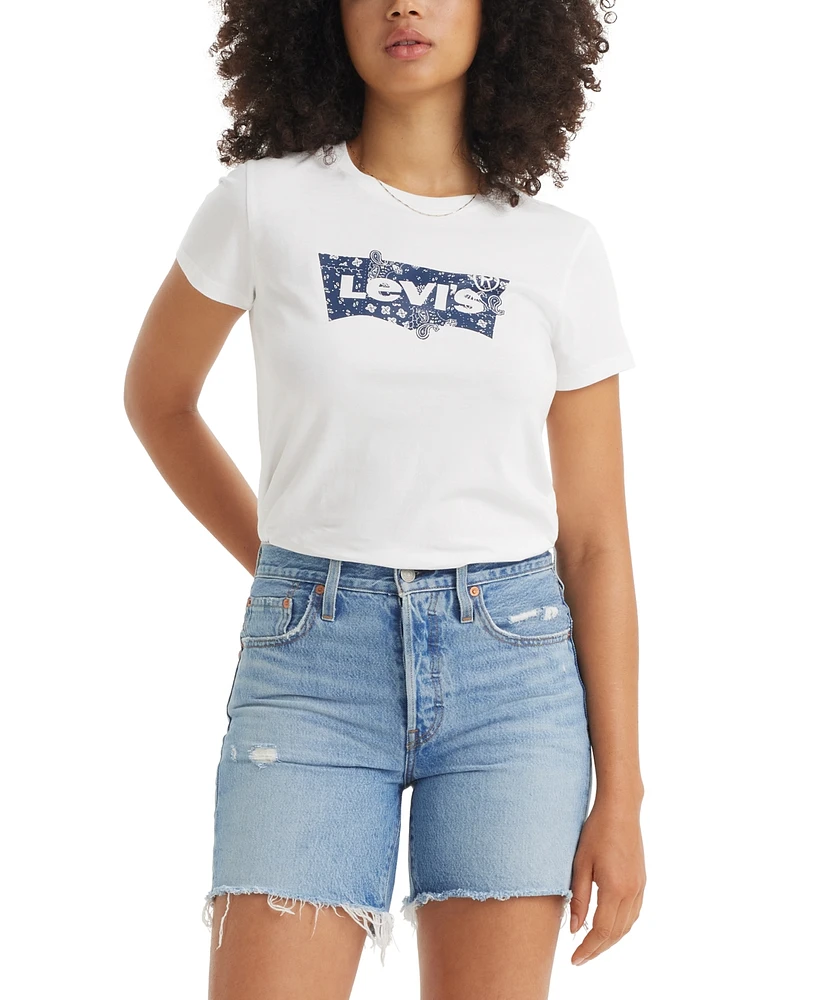 Levi's Women's Perfect Graphic Logo Cotton T-shirt