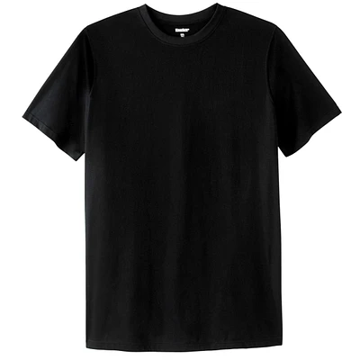 KingSize Big & Tall Shrink-Less Lightweight Longer-Length Crewneck T-Shirt