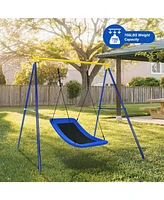 Slickblue Boys Platform Tree Swing 700 lbs Capacity Adults Outdoor Fun