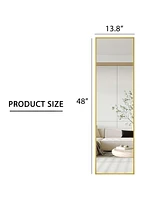 Streamdale Furniture Scratch Resistant Fingerprint-Free Full Body Mirror with Easy Assembly