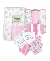 Tendertyme Baby Boys and Girls 14 Piece Blanket Bath Gift Bundle