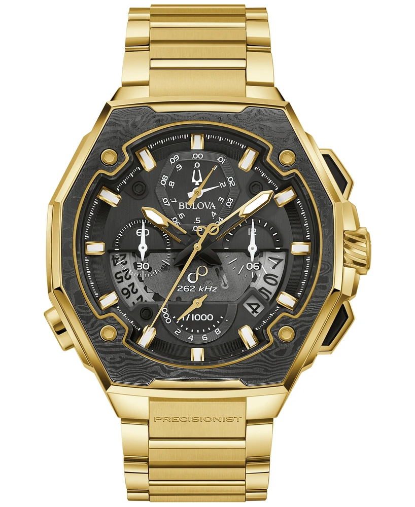 Bulova Men's Chronograph Series X Precisionist Gold