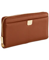 On 34th Angii Zip Around Solid Wallet, Created for Macy's