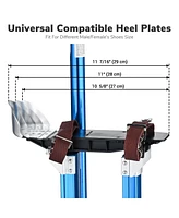 Yescom 50" - 64" Aluminum Drywall Stilts Adjustable Lifts Tool Sheetrock Painting Taping Home Projects Silver YES0487