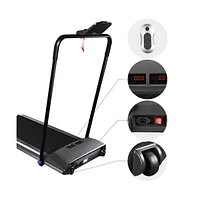 Yescom 1.5HP Compact Folding Electric Treadmill Motorized Running Machine Gym Fitness
