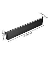 25" Bathroom Vanity Light Dimmable App & Remote Control over Mirror Modern Black