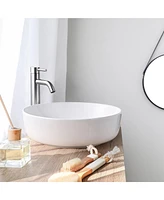 Aquaterior Single Handle Tall Vessel Faucet Bathroom Vanity Tap 2 Packs