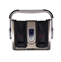 Yescom Electric Foot Massage Machine 360° Adjustable with Heat Shiatsu Roller Vibration